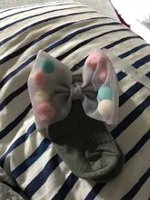 Calcetines de invierno para niñas bebé con lazos grandes, tobilleros para niños, Princesa, además de terciopelo