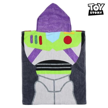 Poncho-Towel with Hood Buzz Toy Story 75515 Cotton 
Poncho-Towel with Hood Buzz Toy Story 75515 Cotton