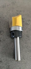 Plantilla de vástago de 8mm para carpintería, broca de enrutador, broca, fresa escariadora recta, recortadora de limpieza, cortador de espiga embellecedor empotrado, 1 ud.