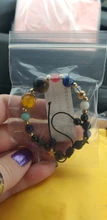 Pulsera ajustable con sistema Solar de piedra Natural, pulsera con cuentas de galaxia del universo, ocho planetas, regalo para novia