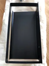 Hradware-estantes de esquina modernos para baño, estante de pared para ducha, champú, almacenamiento, 20-50cm, negro mate