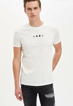DeFacto Man T-Shirt Men Spring Casual Top Tees Solid Color Men Short Sleeve Tops Tee Men White T-Shirt-M4083AZ20SP 
DeFacto Man T-Shirt Men Spring Casual Top Tees Solid Color Men Short Sleeve Tops Tee Men White T-Shirt-M4083AZ20SP