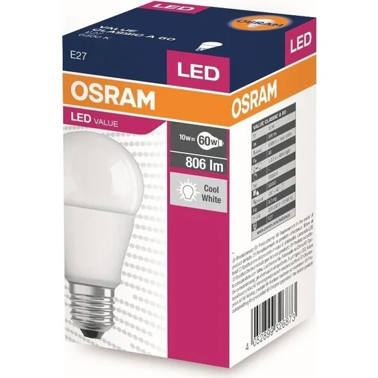 Фото Osram 85 W Светодиодная лампа-E 27 - 806 люмен-белый | Лампы и освещение