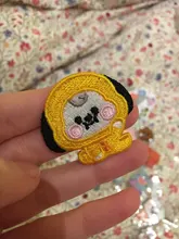 Nueva Kpop coreano Bangtan niños de dibujos animados Koala tela broches para las mujeres de arte vestidos de ropa con gorro decorar Pin 3,3 CM