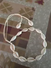 Caliente Concha Collar de conchas marinas de la joyería de las mujeres de verano de playa Concha gargantilla bohemio cuerda Cowrie collares de abalorios Collar hecho a mano de la mujer