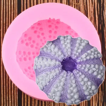 

Sea Urchin Silicone Mold Resin Clay Soap Mould Fondant Cake Decorating Tools Chocolate Gumpaste Candy Moulds DIY Baking Molds