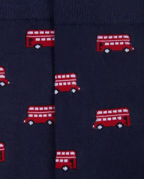 Short socks printed man navy blue
Short socks printed man navy blue