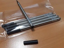 Jinhao-recarga de tinta azul y negra para recarga de bolígrafo, alta calidad, Suiza, firma, artículo de papelería para caligrafía, 10 Uds.