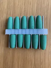 Brocas de silicona para manicura, cortador rotativo eléctrico de manicura, herramientas de pulido de cutículas, accesorios de salón de uñas, 10 Uds.