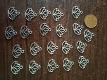 Cabeza de flor de loto de tres colores, colgante de Yoga para meditación, fabricación de joyas artesanal, 14x16mm, 20 Uds.