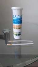 Papel para prueba de PH, botella de 150 tiras, PH 4,5-9,0, para Indicador de orina y Saliva