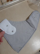 Babero de bebés pañuelo de algodón de Color sólido, delantal antiolor antibacteriano, bufanda de tela para alimentación de secado rápido