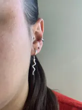 XIYANIKE aro-pendientes de plata de primera ley diseño geométrico para mujer, aretes, aros, plata esterlina 925, estilo Hip Hop, Punk, fiesta, venta al por mayor