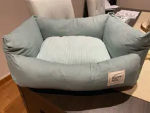 Kennel Dog-House Washable Small Bulldog French for Medium Square/round Teddy Bed Warm