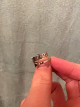 Anillo de boda de acero inoxidable con nombre de corazón y letras personalizadas para mujer, joyería de aniversario ajustable