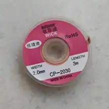 Repair-Tool Wick-Wire Lead-Cord Desoldering-Wires Braid-Welding Flux Bga 2mm 3mm