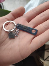 LLavero de felicitación para el hogar, novedad de 2021, regalo de bienvenida para el hogar