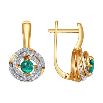 Sokolov gold drop earrings,with stones, fashion jewelry, 585, women's male, long earrings
Sokolov gold drop earrings,with stones, fashion jewelry, 585, women's male, long earrings