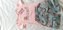 BibiCola-Conjuntos de ropa de algodón para niñas pequeñas, Tops de flores + Pantalones cortos, 2 uds.