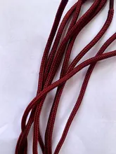 1 par clásico sólido Cordones redondos Durable cordones de poliéster para zapatos bota cordones zapatilla con cordones 21 colores 70cm 90cm 120cm 150cm