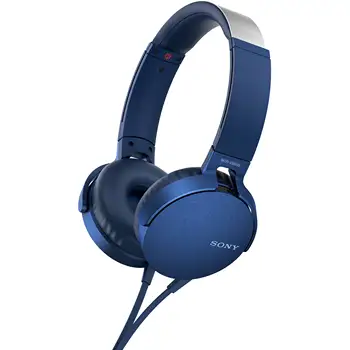 Headphones Sony MDR-XB550AP Blue
Headphones Sony MDR-XB550AP Blue