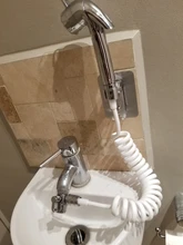 TAP-FILTER Spray-Gun Hose Faucet-Holder Basin Wash-Hair External Shower Bathroom Kitchen