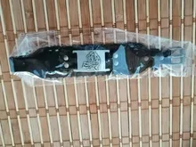 Punk hombres ancho brazalete vikingo encanto de diseño pulsera con cabeza de Lobo cuero tejido ajustable pulsera de la joyería