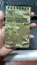 Cuaderno táctico para todo tipo de clima, papel de escritura resistente al agua con lluvia