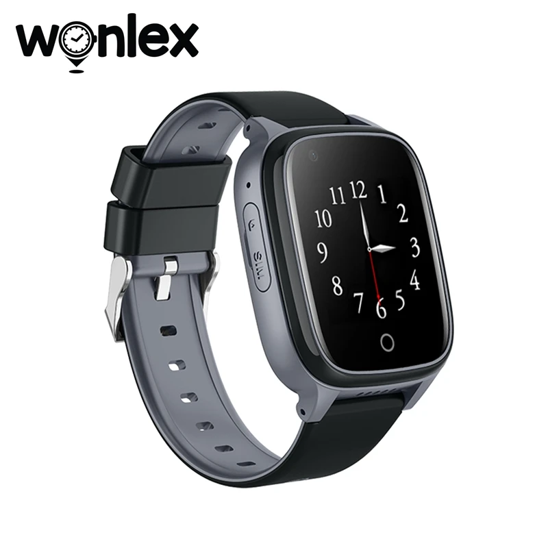 

Wonlex Smart Watch Elderly GPS Anti-lost Locator Fall Down Sensor KT17S 4G for Aged People Heart Rate & Blood Pressure Measure