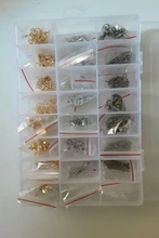 Kit de suministros de joyería para pendientes y anillos, accesorios de aleación, conjunto de fornituras para joyería, herramientas de fabricación de joyas, anillos de cobre OpenJump