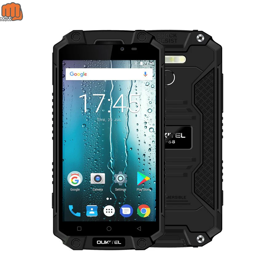 Oukitel K10000 Max IP68 Waterproof Dustproof Shockproof Mobile Phone Android 7.0 MT6753 Octa Core 3GB RAM 32GB ROM 5.5" 10000mAh
Oukitel K10000 Max IP68 Waterproof Dustproof Shockproof Mobile Phone Android 7.0 MT6753 Octa Core 3GB RAM 32GB ROM 5.5" 10000mAh