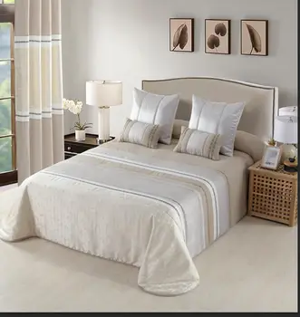 Colcha Bouti Edredón Jacquard Invierno 5 Piezas Varios Modelos Regalo 4 Fundas de cojin 2 de 30x50 y 2 de 60x60 (Kaunas)
Colcha Bouti Edredón Jacquard Invierno 5 Piezas Varios Modelos Regalo 4 Fundas de cojin 2 de 30x50 y 2 de 60x60 (Kaunas)