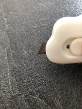 Mini cuchillo de utilidad portátil, cuchilla de corte de papel, suministros de corte de oficina, Color Conejo, Nube bonita