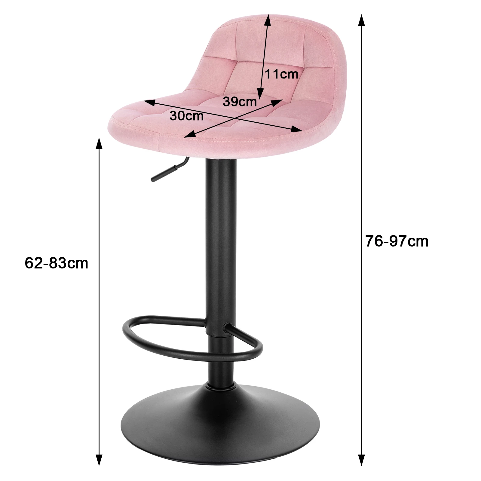 2PCS/Set Bar Stools with Backrest Footrest Height-Adjustable Barstools Pub Counter Height Bar Chair Home Office Kitchen Chair 2 Mallzona Uc7d4ea3eb48242718d2baac24243e065e 2PCS/Set Bar Stools with Backrest Footrest Height-Adjustable Barstools Pub Counter Height Bar Chair Home Office Kitchen Chair Mallzona