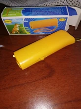 Dispositivo ahuyentador LED 3 en 1 para perros, repelente ultrasónico para entrenamiento canino, dispositivo antiladridos con luz Flash, silbato portátil para exteriores