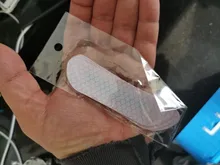 4 unids/set Puerta de coche pegatinas Universal de la seguridad advertencia Mark abierto alta reflectante cinta de la bici de la motocicleta pegatina para casco