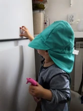 Sombrero de sol con FPS 50 + para bebé, gorra ajustable de verano para niño, gorro de viaje para playa, sombrero para niña, accesorios para niño, sombreros S/L