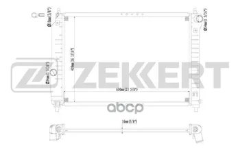 Radiator OHL. DV. Chevrolet Aveo (T250 t255) 06-daewoo kalos (KLAS) 03-zekkert art. mk-1201
Radiator OHL. DV. Chevrolet Aveo (T250 t255) 06-daewoo kalos (KLAS) 03-zekkert art. mk-1201