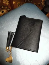 Cartera de piel sintética suave para mujer, cartera amarilla de marca, monedero Mini con broche, tarjetero, billetera corta, Bolso pequeño Delgado, llavero con cremallera