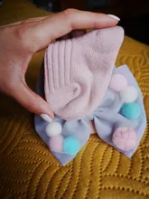 Calcetines de invierno para niñas bebé con lazos grandes, tobilleros para niños, Princesa, además de terciopelo