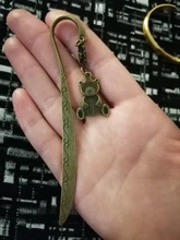 Marcapáginas de Metal para libros, diseño con animales, Retro, creativo, para estudiantes de escuela, Vintage, hermoso regalo, 813
