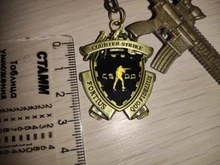 Juego CS ir medalla llavero de Metal colgante contador de collares huelga llavero de la joyería de los hombres los Fans, regalo de recuerdo de las mujeres gargantilla