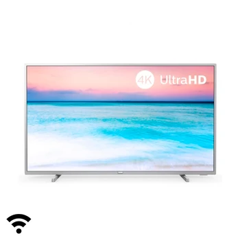Smart TV Philips 50PUS6554 50" 4K Ultra HD LED WiFi Silver 
Smart TV Philips 50PUS6554 50" 4K Ultra HD LED WiFi Silver