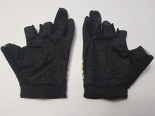 Guantes de pesca con corte de tres dedos para hombre, herramienta antideslizante, guantes para pesca al aire libre, guante de elasticidad, accesorios de pesca, buscador de peces