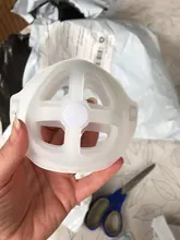 Soporte 3D para mascarilla facial, ayuda a respirar, soporte interior de silicona, válvula transpirable, cuidado de la piel