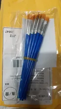 20 piezas de pinceles de nailon para el cabello de pintura pequeña fina para dibujar pinceles de acuarela pinceles de pintura para proveedores de artistas