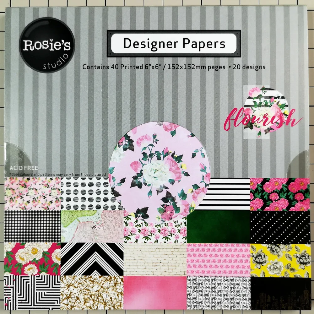 CRZCrafter 152x152mm 6 Inch Scrapbooking Pattern Designer Papers Pad 40 Sheets Crafts Background Pack Acid Free Embellishments
CRZCrafter 152x152mm 6 Inch Scrapbooking Pattern Designer Papers Pad 40 Sheets Crafts Background Pack Acid Free Embellishments
