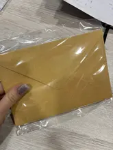 10 unids/lote en blanco sobre de papel Kraft para boda fiesta mensaje tarjeta postal bolsa de tarjetas rojo Retro sobres