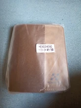 Hombres cartera billetera de cuero Slim Hipster de piel de vaca de tarjeta de crédito/portadores de identificación de monederos de negocios billetera plegable