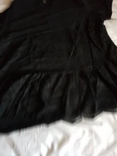 Camiseta de talla grande para mujer, remera de cuello redondo negro holgado de encaje con costuras caladas, Tops sexys de perspectiva, ropa informal 2021